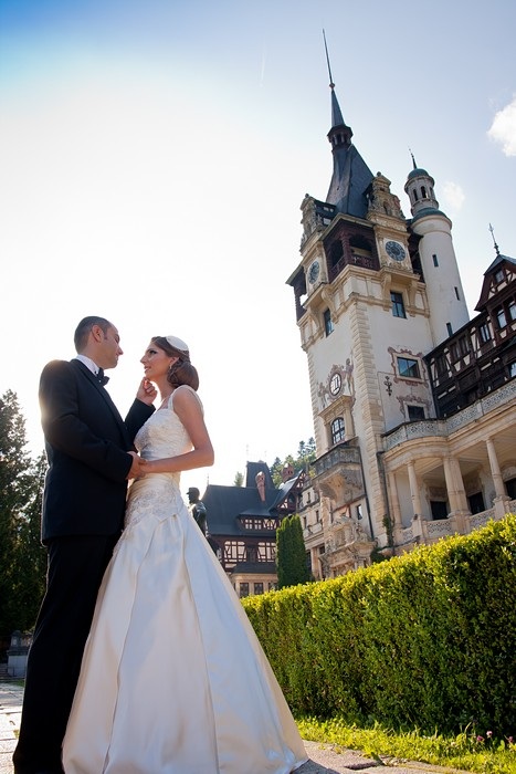 FOTOVIVA Sesiune foto remake  Sinaia Castelul Peleș 